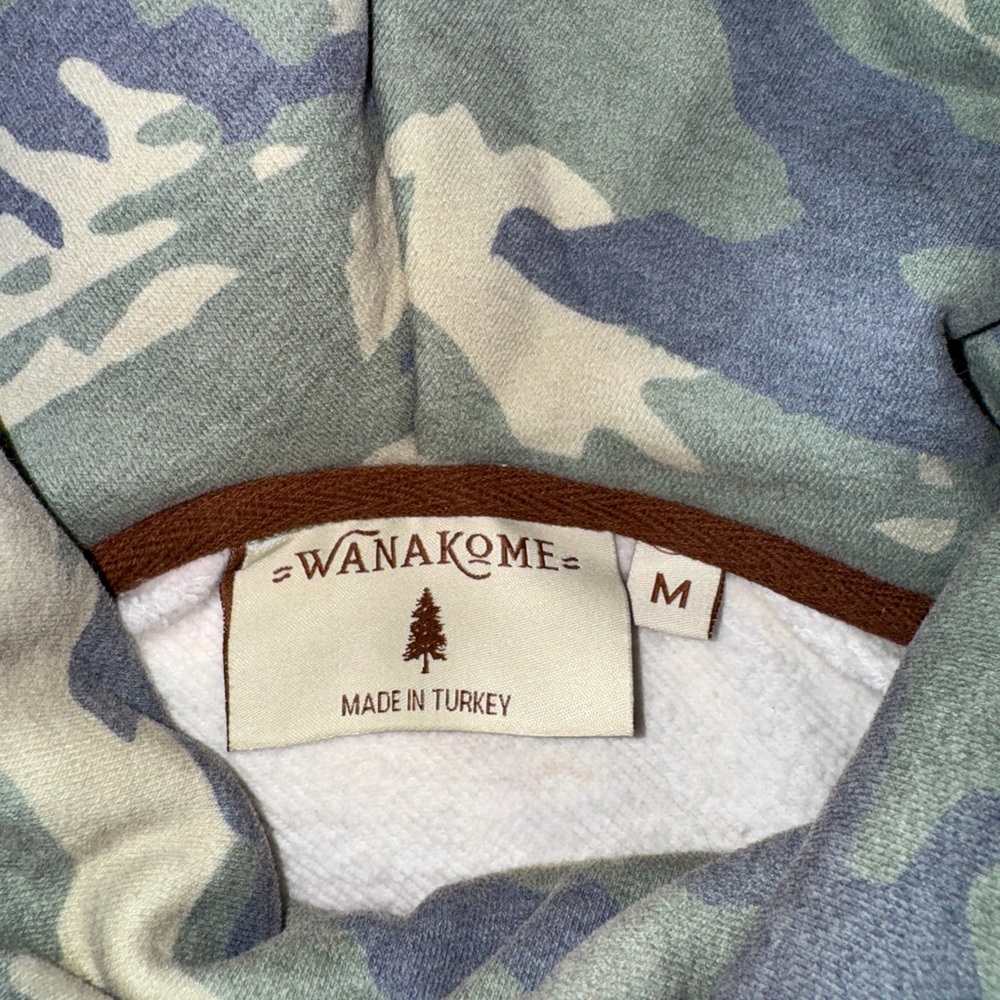 Wanakome Camouflage Hooded Sweatshirt - Picture 3 of 9